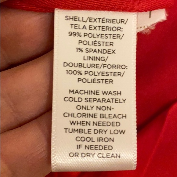 Loft Red Dress (fits like a 2) - Picture 11 of 12